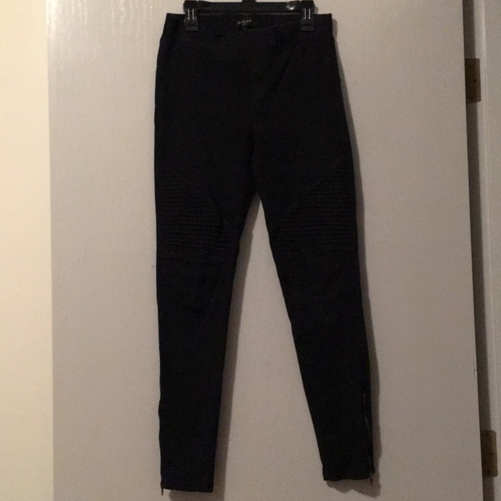 Beulah black motto jeggings